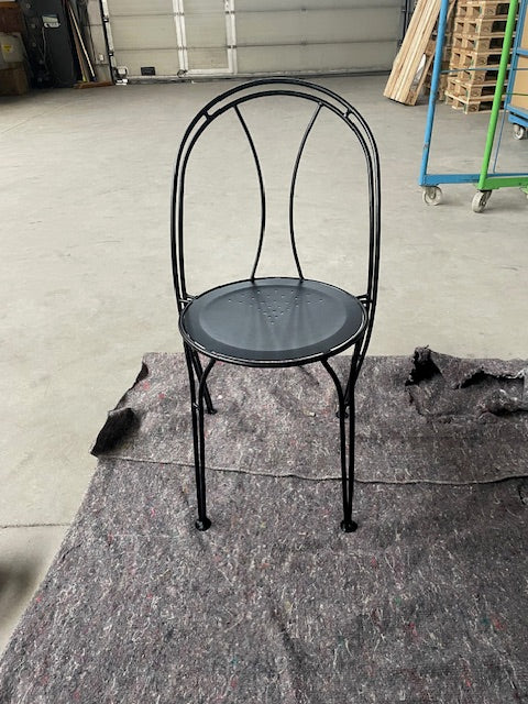Zwarte stoel