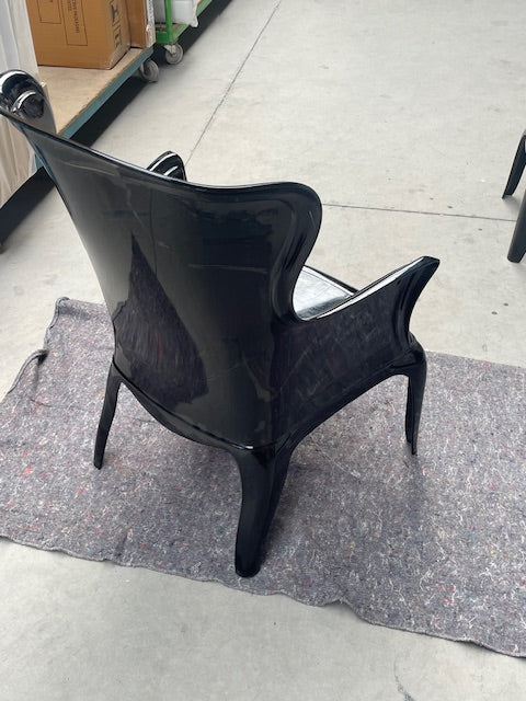 Fauteuil met voetbank