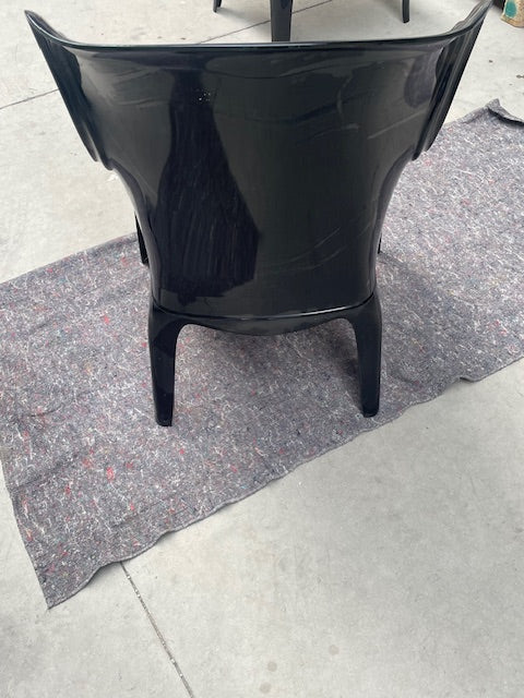 Fauteuil met voetbank