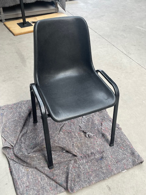 Zwarte stoel