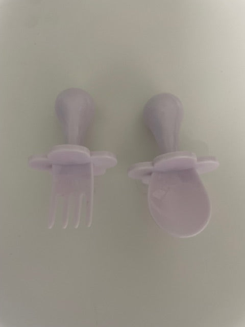 Peuter vorkje + lepeltje - set 2